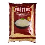Festive Medium Grain White Parboiled Rice 1kg
