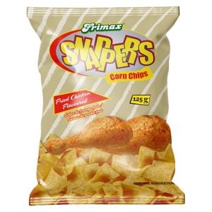Frimax Snappers Corn Chips Fried Chicken Flavour 125gr