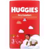 Huggies Dry Comfort Jumbo Pack Size 3 Diapers 46's