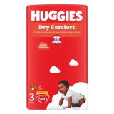 Huggies Dry Comfort Jumbo Pack Size 3 Diapers 46's