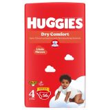 Huggies Dry Comfort Jumbo Pack Size 4 Diapers 56's
