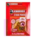 Knorrox Stock Powder Beef Flavour 10x22gr