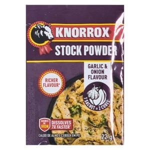 Knorrox Stock Powder Garlic And Onion Flavour 22gr