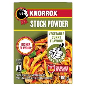 Knorrox Stock Powder Vegetable Curry Flavour 100gr