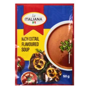La Italiana Rich Oxtail Flavoured Soup 50gr