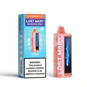 Lost Mary Strawberry Ice Flavoured Vape 20000 Puffs