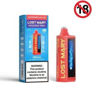 Lost Mary Watermelon Ice Flavoured Vape 20000 Puffs