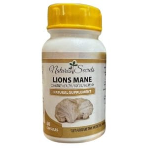 Natures Secrets Lion Mane Extract Capsules 60s