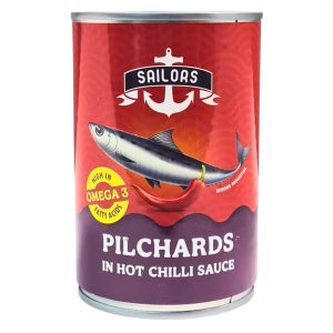 Sailors Pilchards In Hot Chilli Sauce 400gr