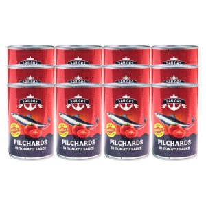 Sailors Pilchards In Tomato Sauce 12x400gr