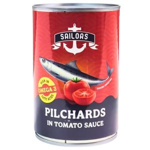 Sailors Pilchards In Tomato Sauce 400gr