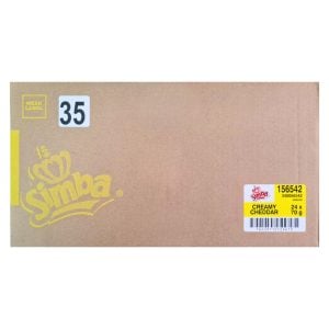 Simba Potato Chips Creamy Cheddar 24x70gr