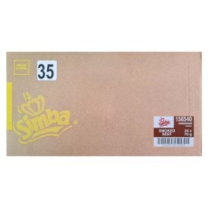Simba Potato Chips Smoked Beef 24x70gr