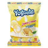 Yogueta Lemon Cream Flavoured Lollies 48s