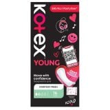 Kotex Young Pantyliners Everyday Fresh 16s
