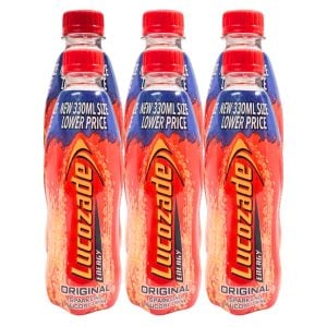 Lucozade Sparkling Original Glucose Drink 6x330ml