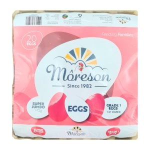 Moreson Eggs Super Jumbo 1.67 Dozen