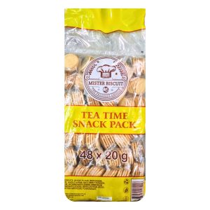 Mr Biscuit tea Time Snack Pack 48x20gr