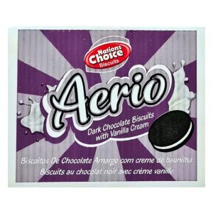 Nations Choice Aerio Vanilla Flavoured Biscuit 48x30gr