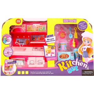 Toy Kitchen Play  Set Mini World