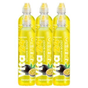 Vita 24 Vitamin Boost Passionfruit Flavour 6x500ml