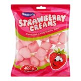 Baxtons Strawberry Creams Candy Mallows 400gr