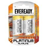 Eveready Platinum LR20 D BP2 2s