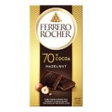 Ferrero Rocher Slab 70% Dark Hazelnut Chocolate 90gr