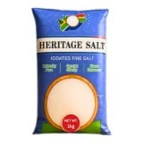 Heritage Iodated Fine Salt 1kg