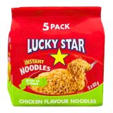 Lucky Star Instant Noodles Chicken Flavour 5x65gr