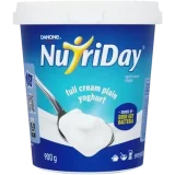 Nutriday full Cream Plain Yoghurt 900gr