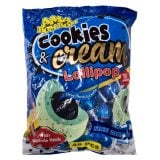 Ama Bom Bom Cookies And Cream Flavoured Lollipop 48s