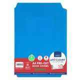 Marlin A4 Pre-Cut Book Covers Brights Assorted - Click On Item For Colour Options