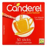 Canderel Low Kilojoule Sweetener Sticks With Sucralose 50s