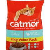 Catmor Adult Cat Food Tuna Flavour 4kg