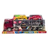 Friction Truck With Cars