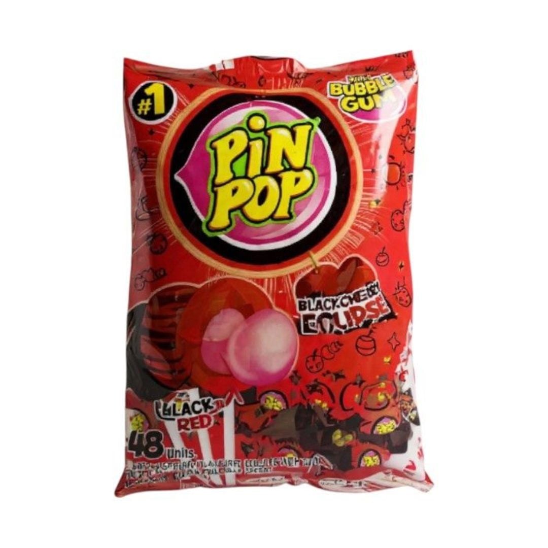 Pin Pop Black Cherry Eclipse Lollipop 48s