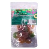 Ring Sour Gummy Fruity Flavoured Gummy 85gr