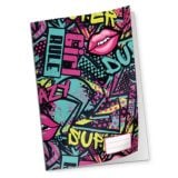 Marlin A4 Pre-Cut Book Cover Green And Girl Rule 5s