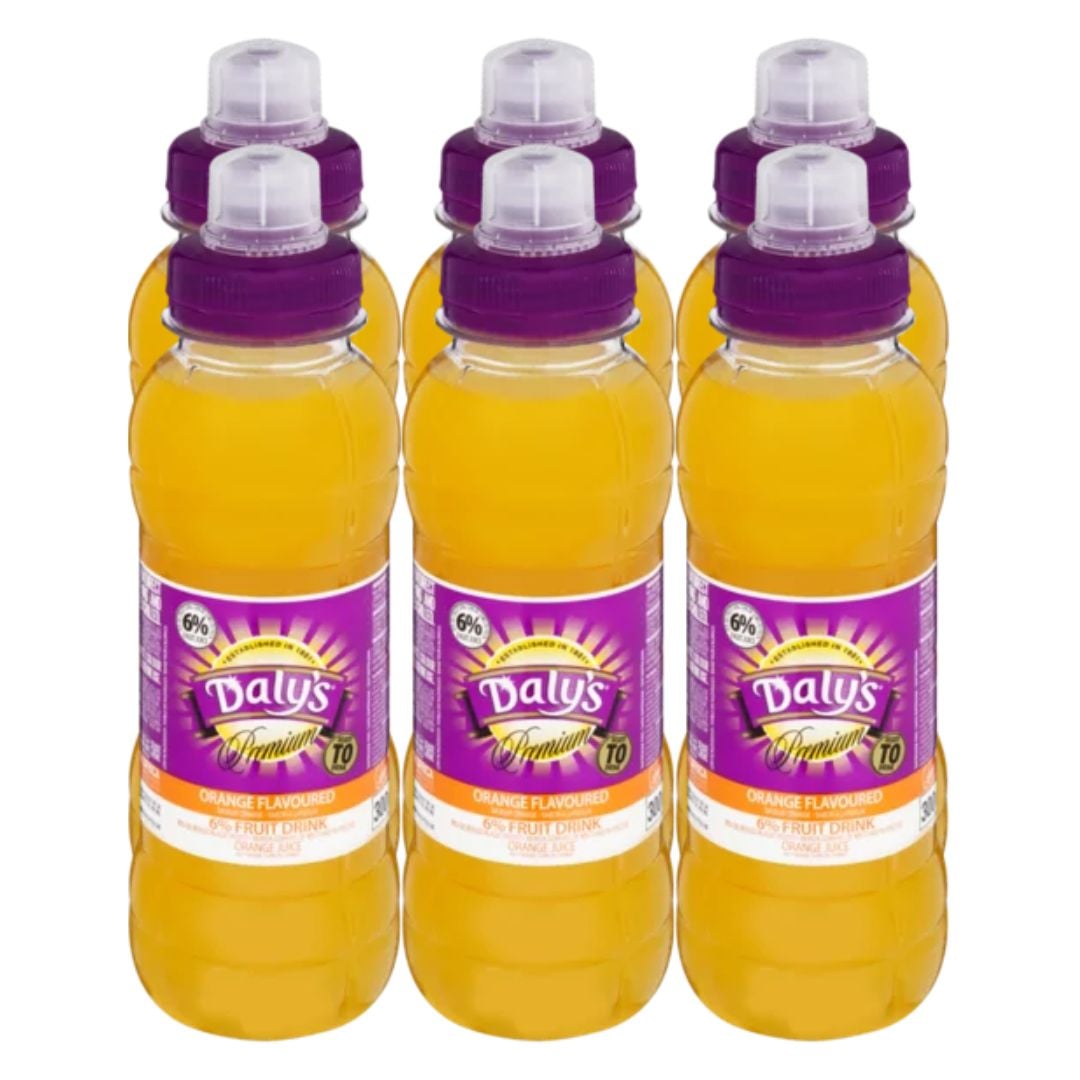 Dalys Ready To Drink Orange Flavoured Juice 6x300ml