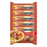 Golf Instant Noodles Beef Flavour 5x65gr