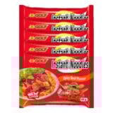 Golf Instant Noodles Spicy Beef Flavour 5x65gr
