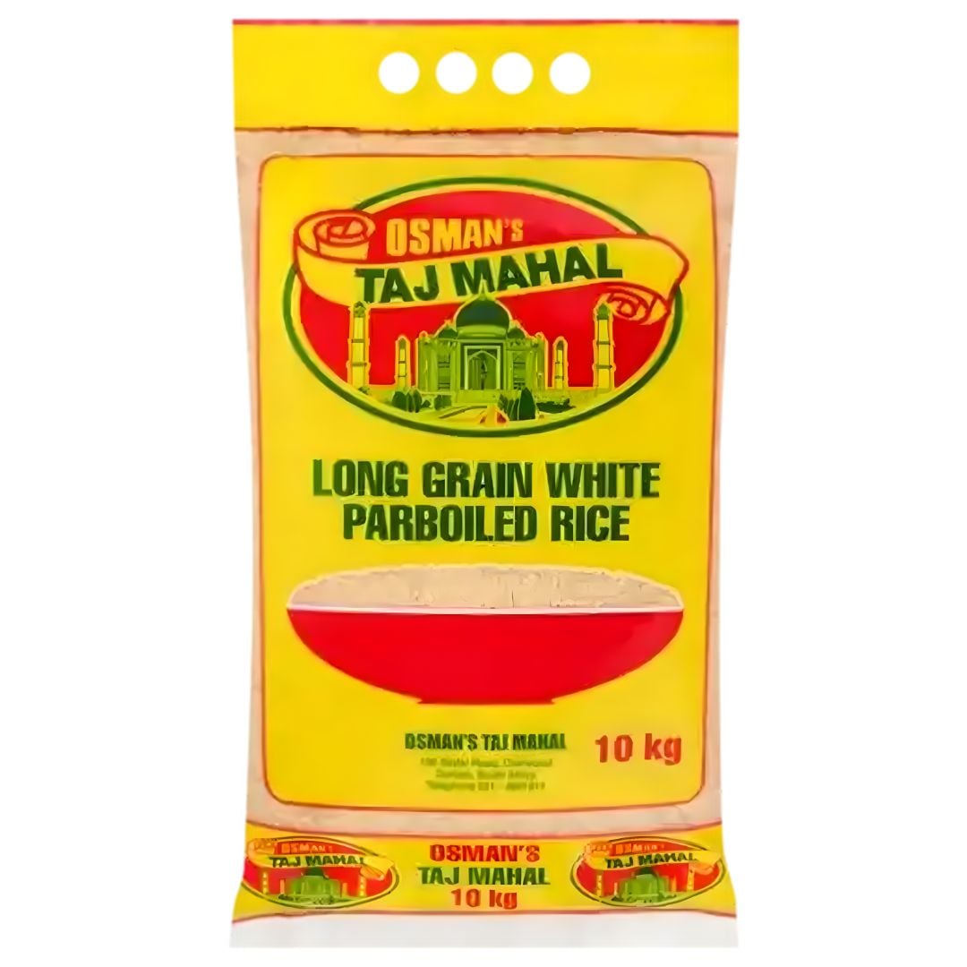 Osmans Taj Mahal Long Grain White Parboiled Rice 10kg
