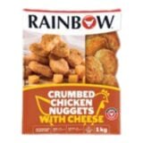 Rainbow Crumbed Chicken Nuggets With Cheese 1kg