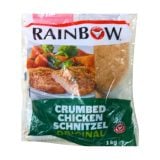 Rainbow Crumbed Chicken Schnitzel Original 1kg