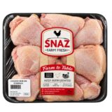 Snaz Farm Fresh Chicken Star Pack Skin On 1kg