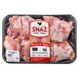 Snaz Farm Fresh Chicken Thighs Skinless 1kg