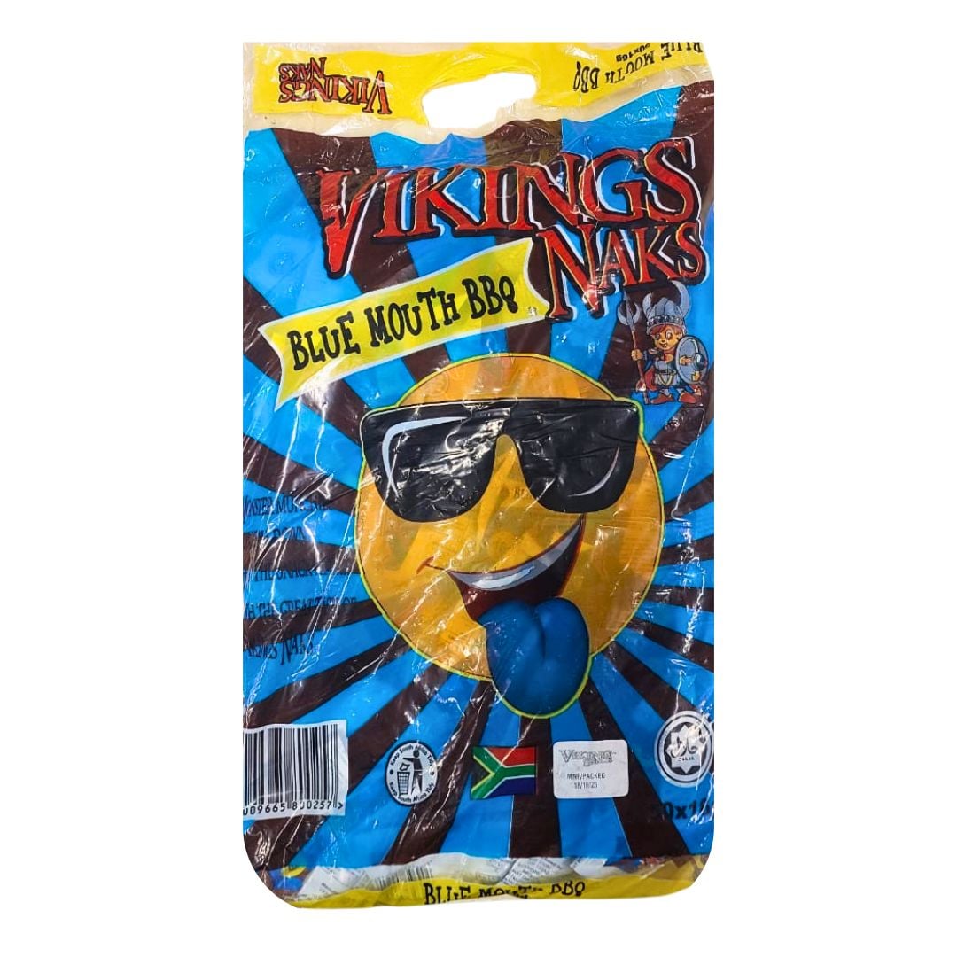Viking Naks Blue Mouth BBQ Flavour 50x16gr