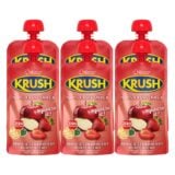 Clover Krush Apple And Strawberry Puree Blend 6x110ml