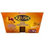 Clover Krush Mango And Passion Fruit Puree Blend 4x100gr